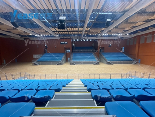 湖南省第十四屆省運(yùn)會(huì)乒乓球賽場(chǎng)（岳陽(yáng)第十四中學(xué)體育館）